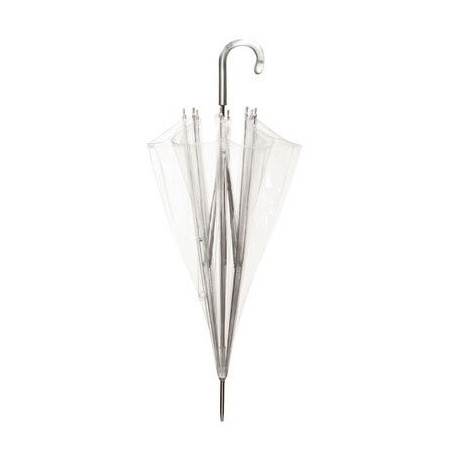Parapluie transparent tempête