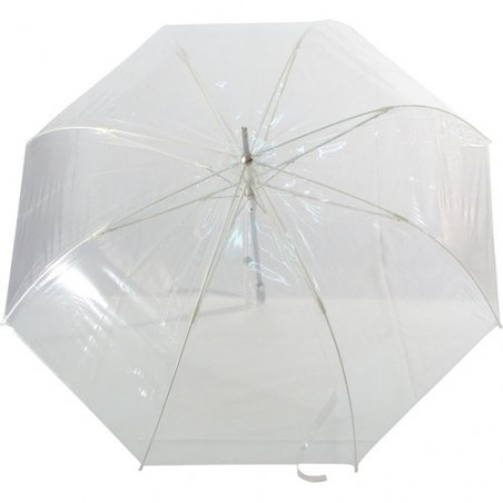 Parapluie transparent tempête