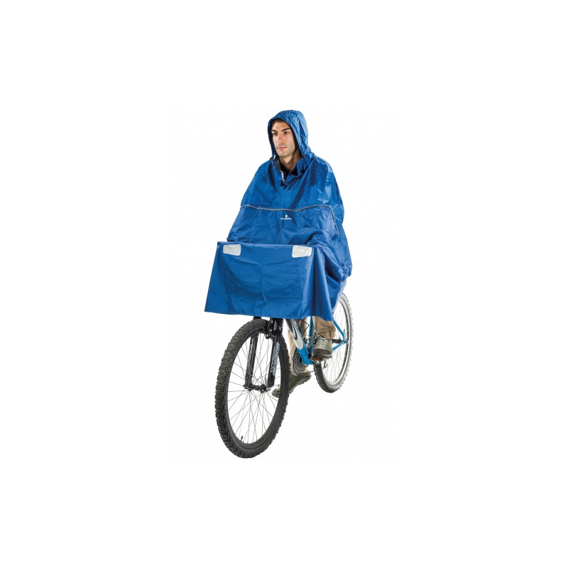 Poncho de pluie idéal vélo orange