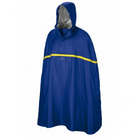 Poncho de pluie idéal vélo bleu