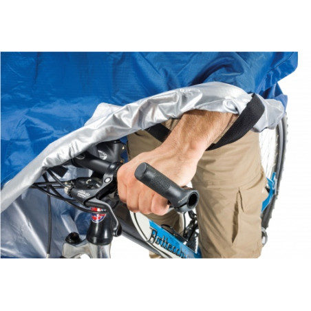 Poncho de pluie idéal vélo bleu