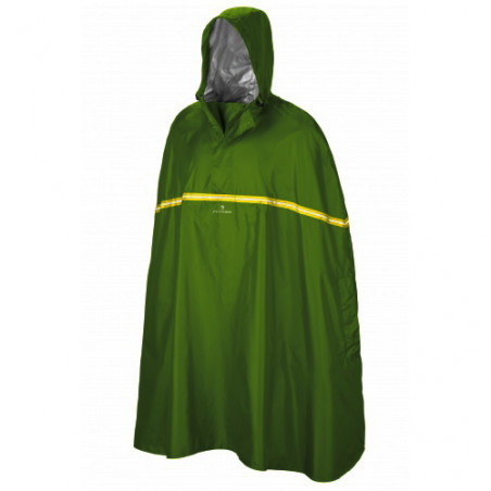 Poncho de pluie idéal vélo vert
