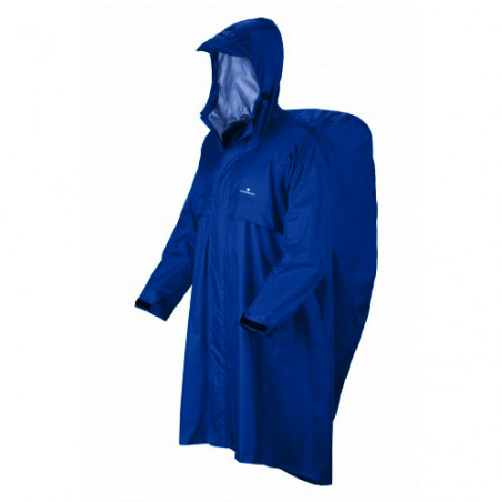 Poncho de pluie outdoor bleu