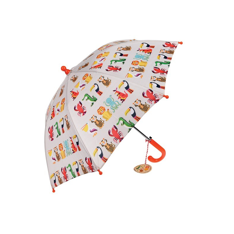 Parapluie enfant drôles d'animaux