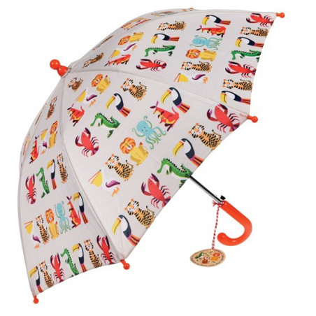 Parapluie enfant drôles d'animaux