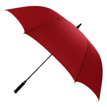 Parapluie tempête / Knirps - Parapluie grand de qualité long automatique  rouge imprimé pois blanc léger & solide - Parapluie anti vent robuste -  Force