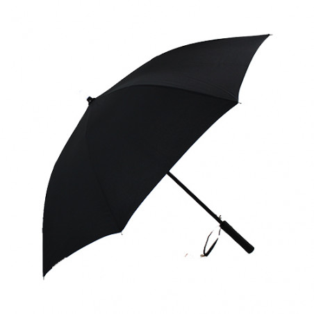 Grand parapluie noir avec éclairage