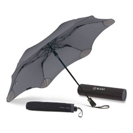 Parapluie pliant Blunt gris anthracite