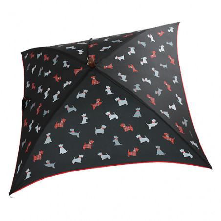 Parapluie carré bandoulière L'Aurillac scottish