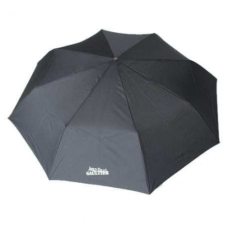Grand parapluie pliant noir Jean Paul Gaultier