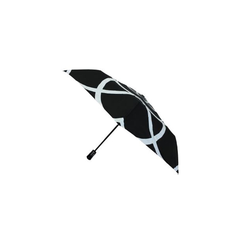 Petit parapluie pliant solide fleur géométrique