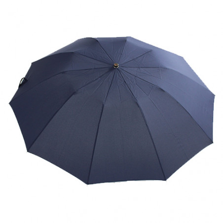 Parapluie pliant bleu marine fabriqué en France