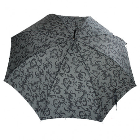 Parapluie gris Pierre Cardin inspiration baroque 