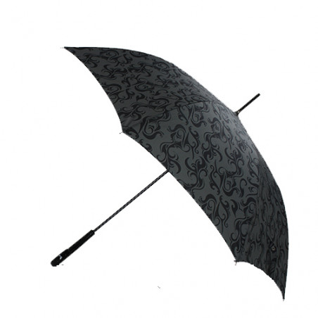 Parapluie gris Pierre Cardin inspiration baroque 