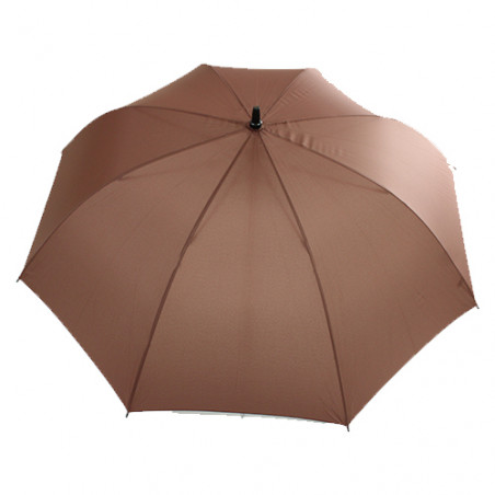 Très grand parapluie tempête marron