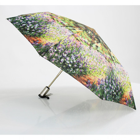 Parapluie pliant jardin en fleurs Giverny