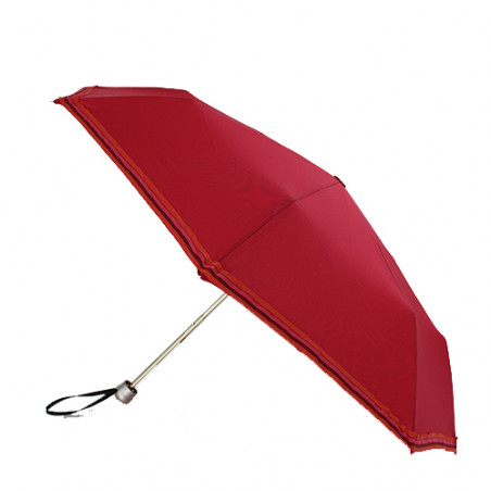 Petit parapluie pliant rouge haut de gamme