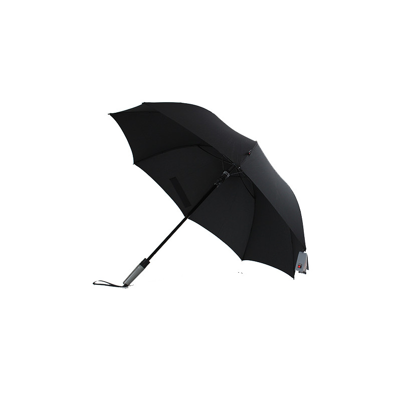Grand parapluie golf noir solide