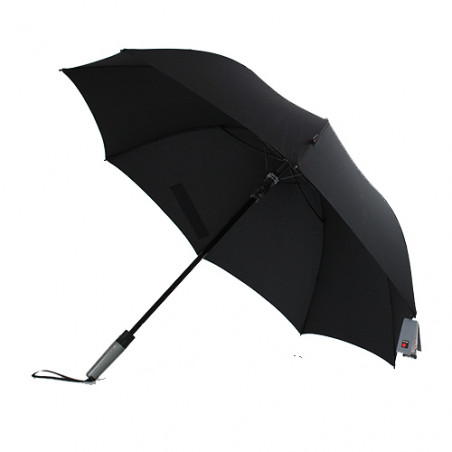 Grand parapluie golf noir solide