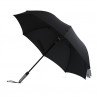 Grand parapluie golf noir solide