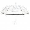 Parapluie golf transparent tempête
