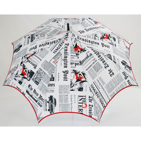Parapluie pagode journal ancien fabriqué en France