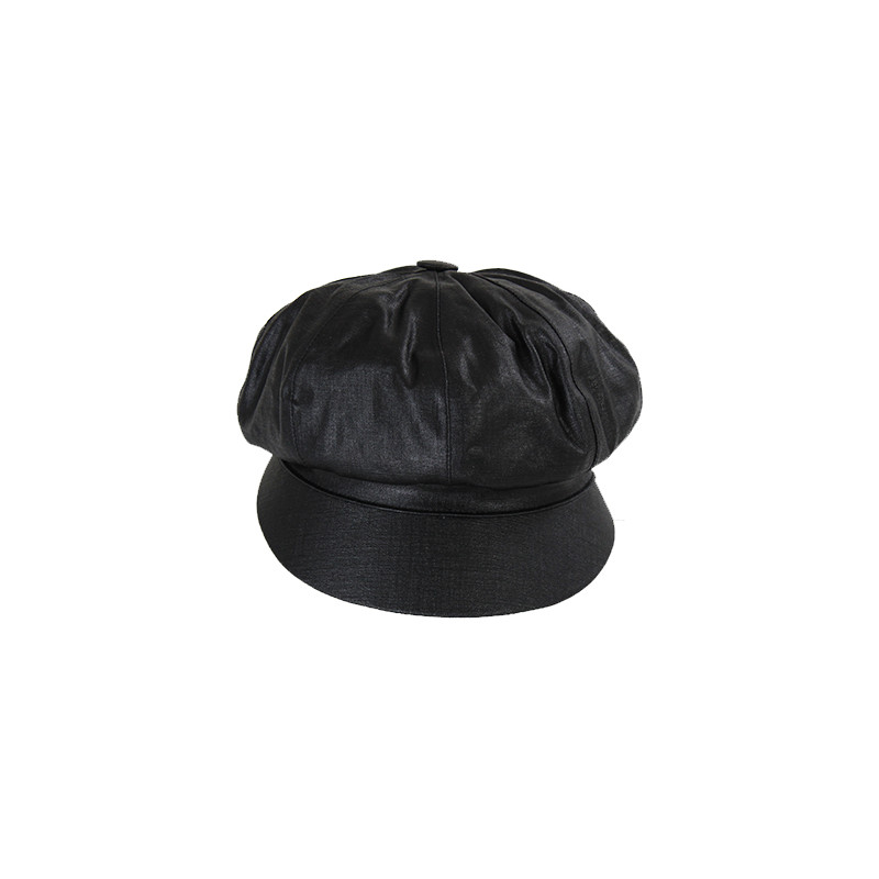 Casquette de pluie noire pour femme