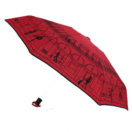 Parapluie pliant rouge Chantal Thomass
