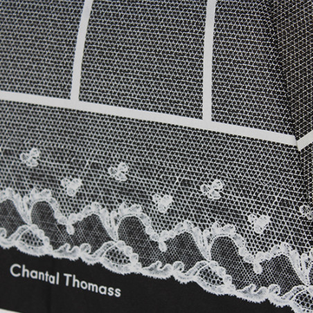 Parapluie pliant résilles noir et blanc Chantal Thomass