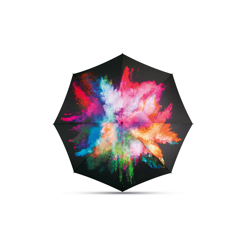 Parapluie droit multicolore