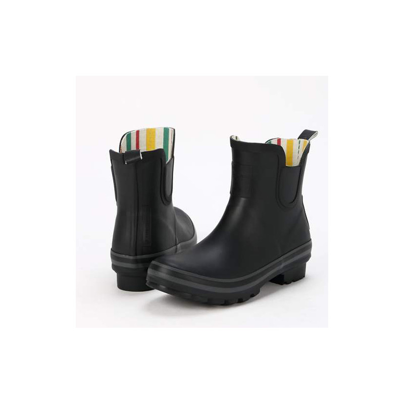 Bottines de pluie noires