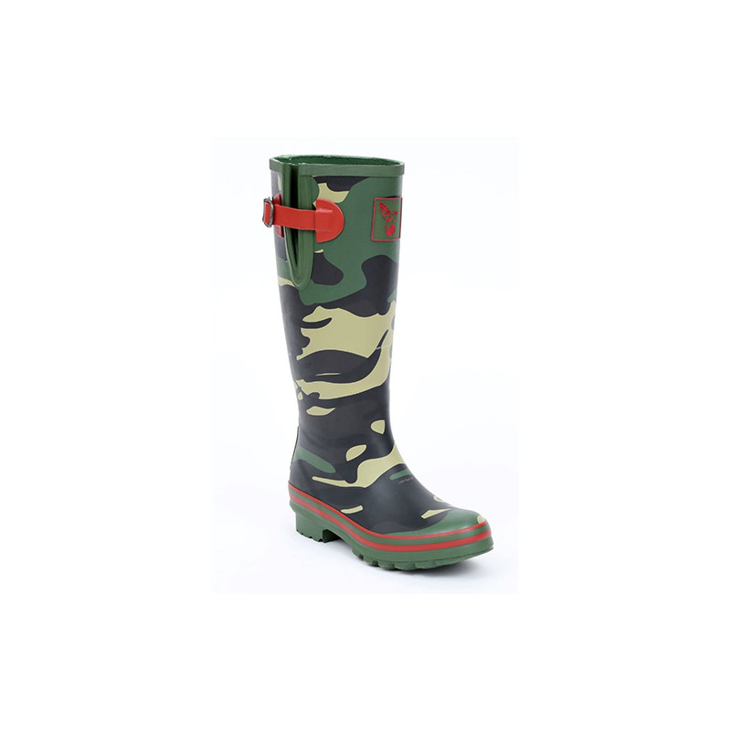 Botte de pluie femme camouflage