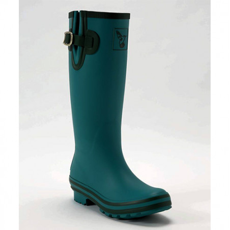 Botte de pluie femme vert lagon