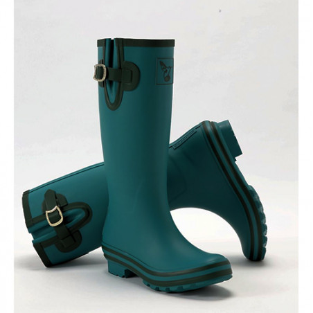 Botte de pluie femme vert lagon