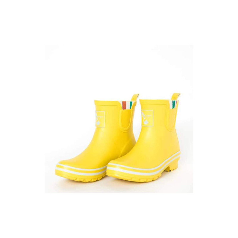 Boots de pluie jaunes