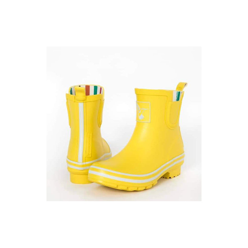 Boots de pluie jaunes