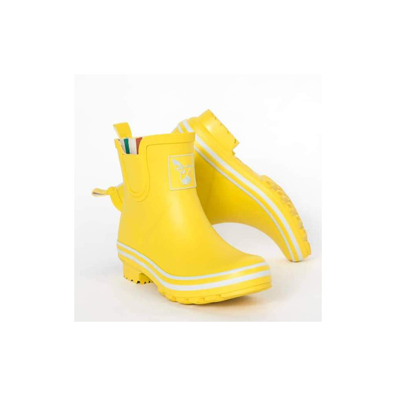 Boots de pluie jaunes