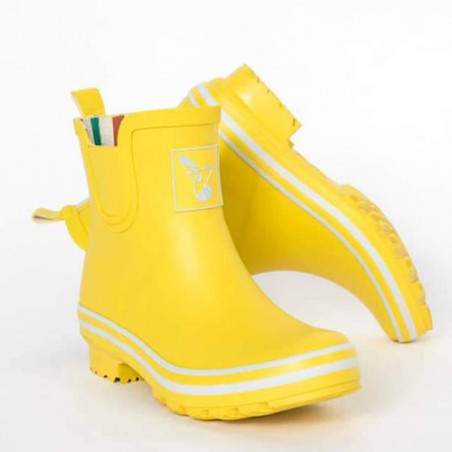 Boots de pluie jaunes