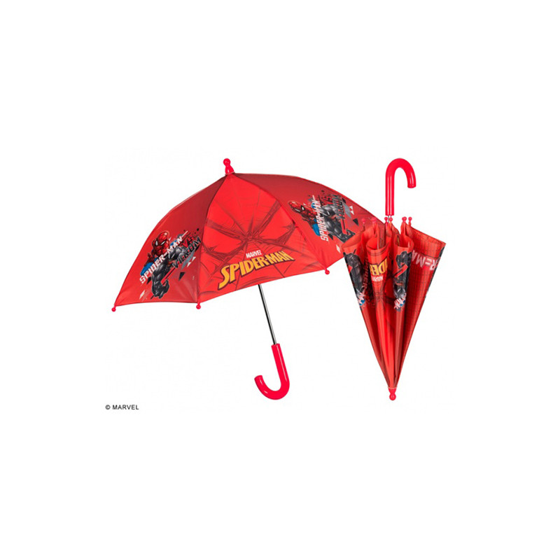 Parapluie enfant Spiderman rouge