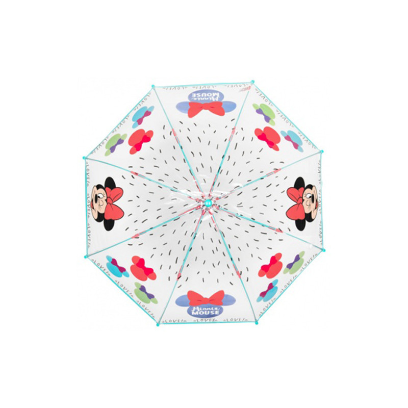 Parapluie cloche transparent Minnie . 