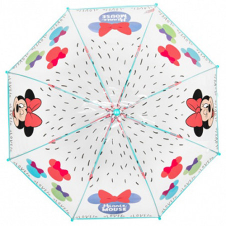 Parapluie cloche transparent Minnie . 