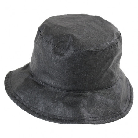 Chapeau de pluie noir pour femme