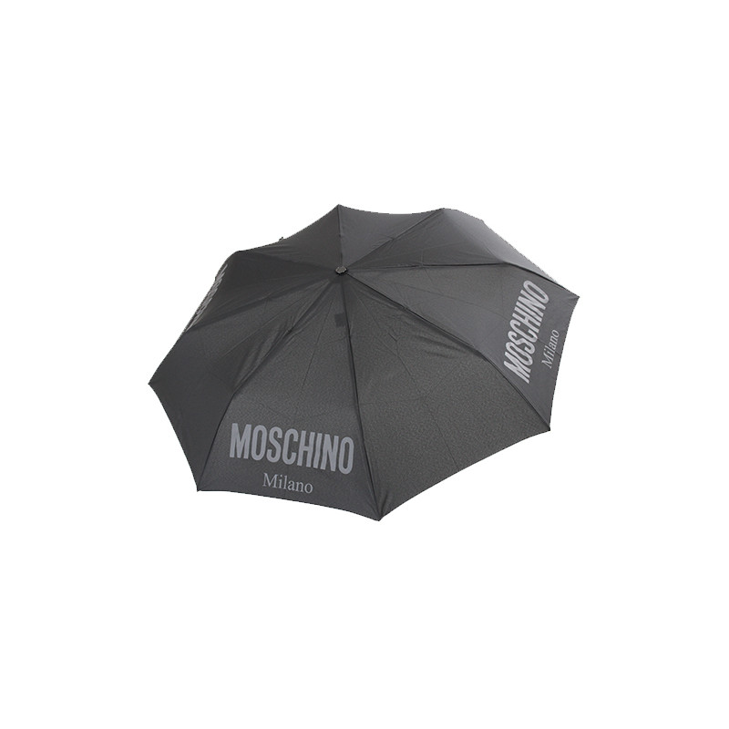 Parapluie noir pliant Moschino