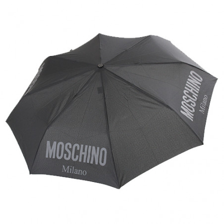 Parapluie noir pliant Moschino