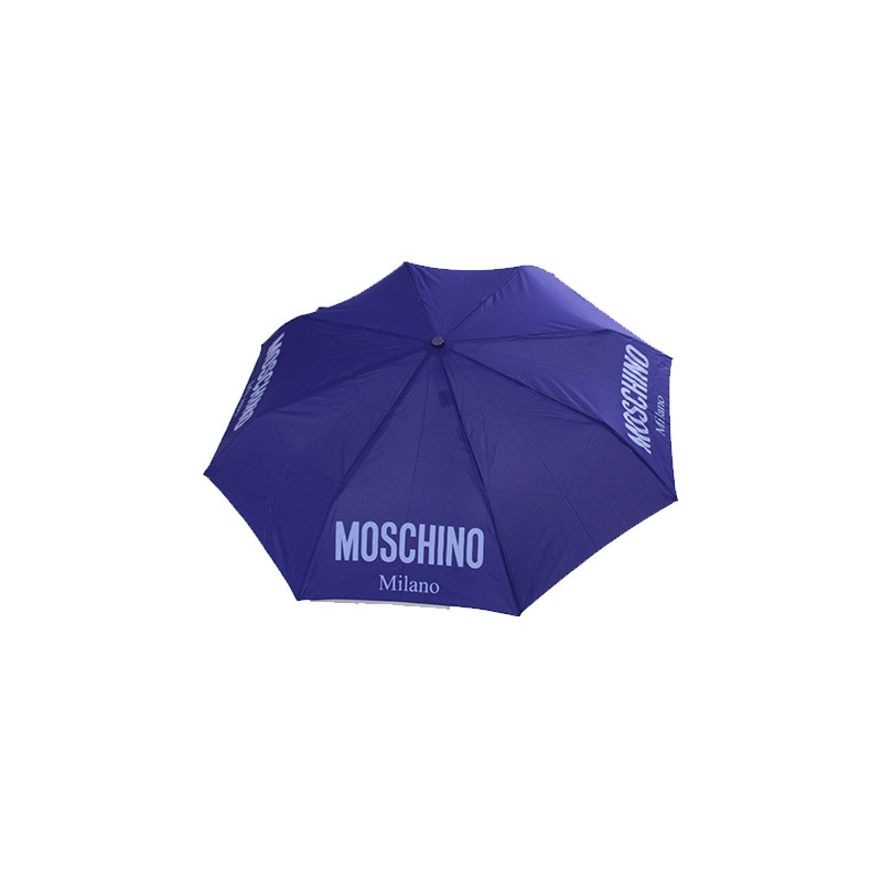 Parapluie bleu pliant Moschino