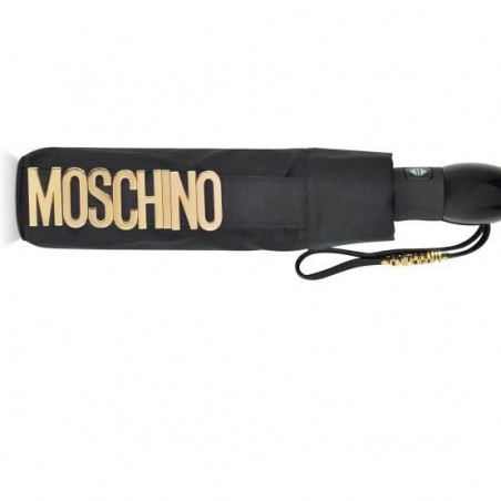 Parapluie noir pliant Moschino