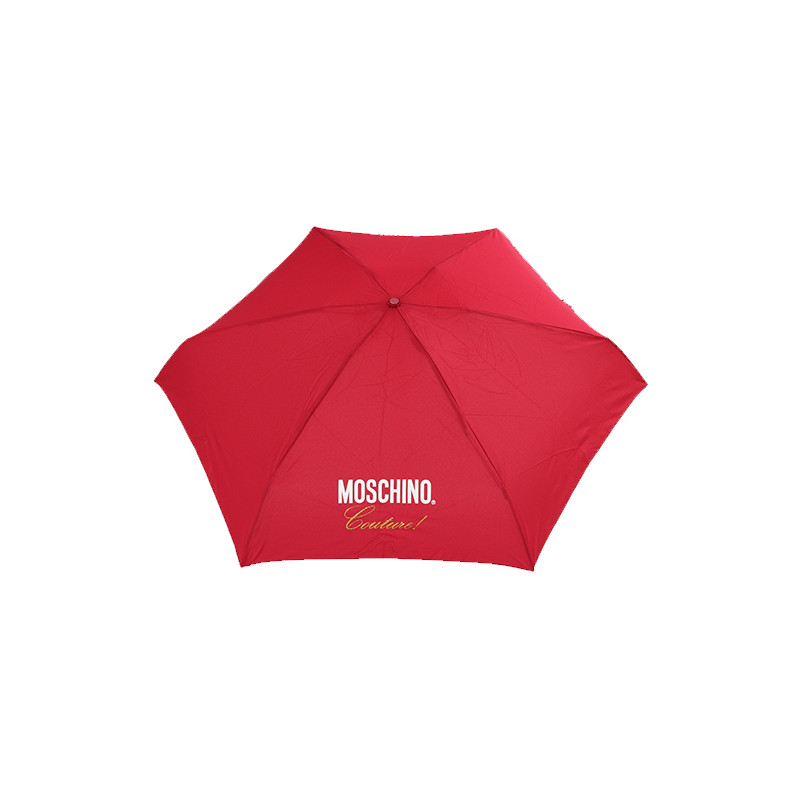 Mini parapluie rouge Moschino avec trousse