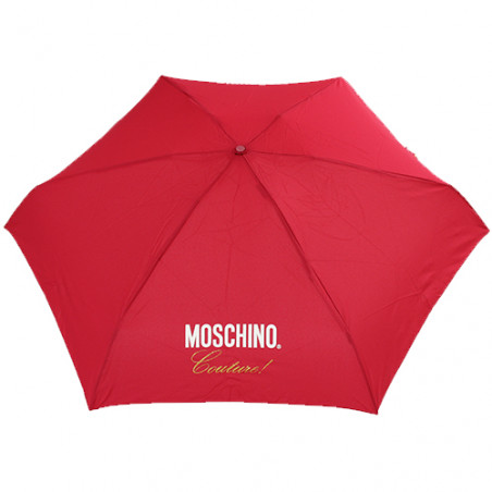 Mini parapluie rouge Moschino avec trousse