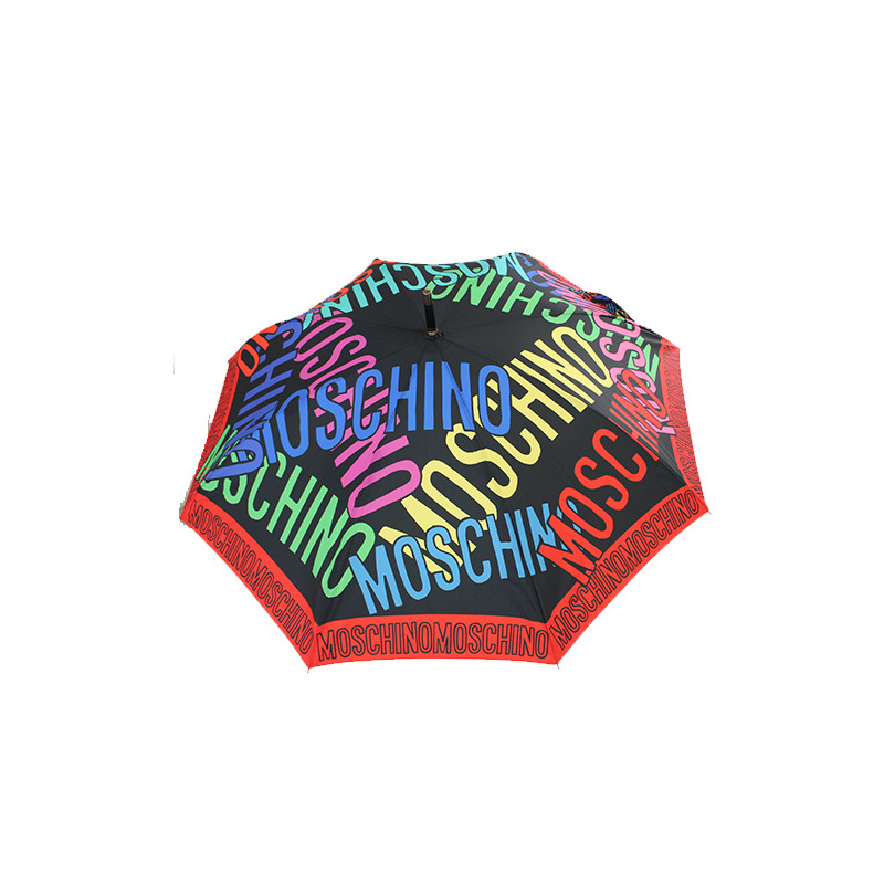 Parapluie logos multicolores Moschino