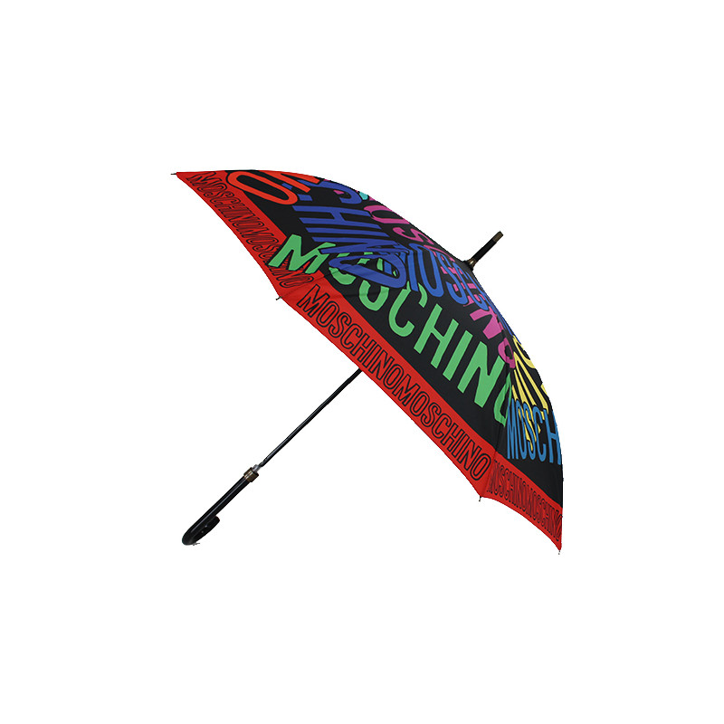 Parapluie logos multicolores Moschino